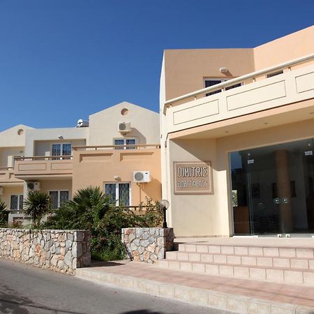 Dimitris Apartments Platanias  Bagian luar foto